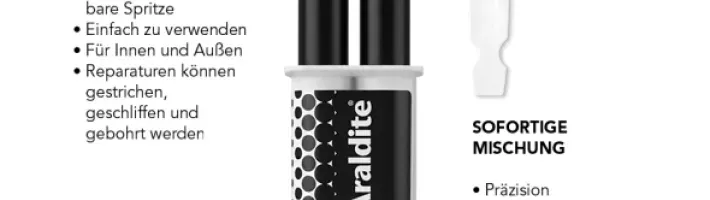 Araldite Crystal Syringe