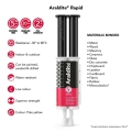 Araldite Rapid syringe