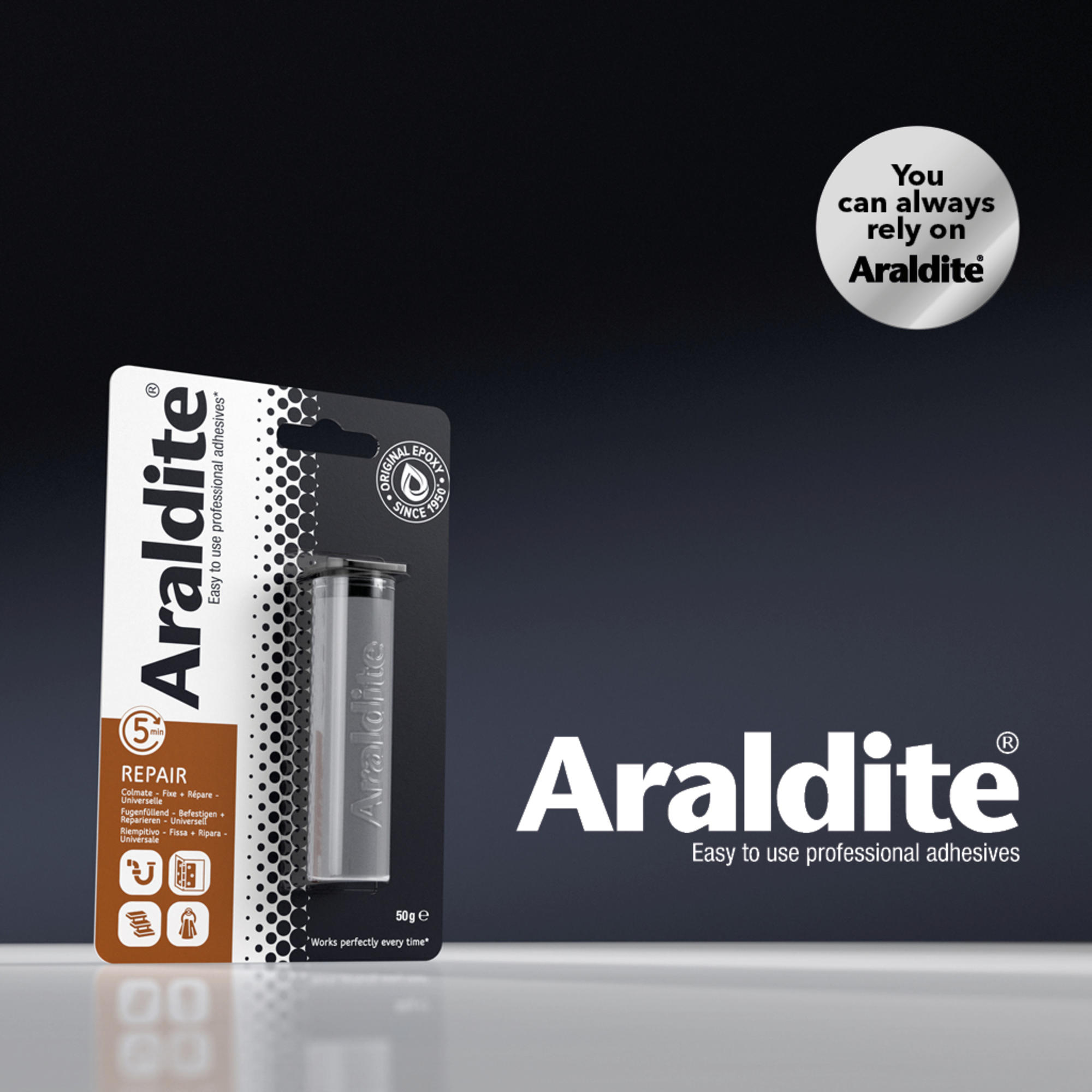Araldite Repair Putty 50g Strong Putty Glue