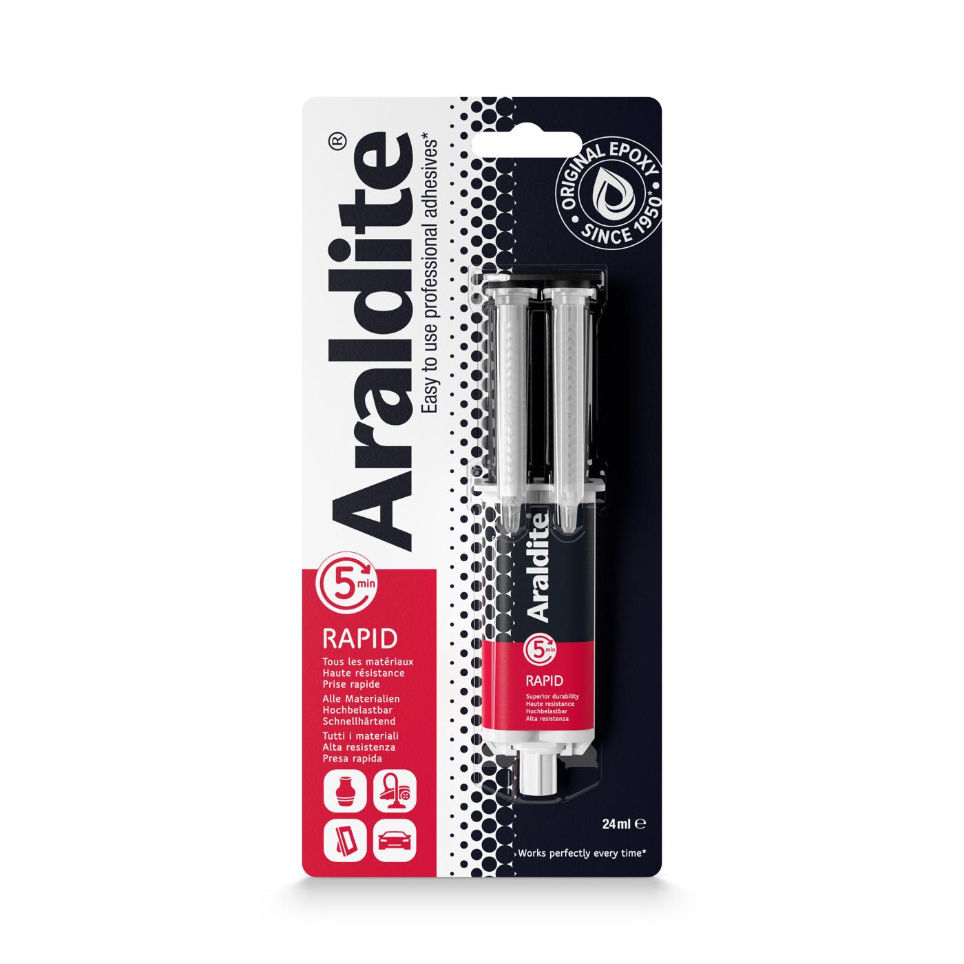 Araldite® Rapid Strength 24 ml | Adhésif à prise rapide